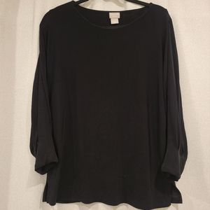 Chico's Traveler's Batwing Sleeves Blouse  Top